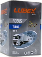 Фото - Моторное масло Lubex Robus Turbo 15W-40 9 л