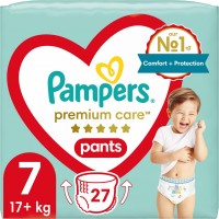 Фото - Подгузники Pampers Premium Care Pants 7 / 27 pcs 