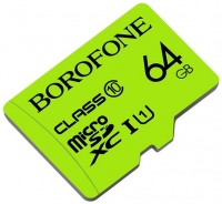 Фото - Карта памяти Borofone microSD Class 10 64 ГБ