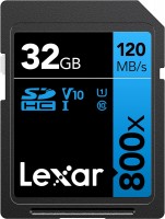 Фото - Карта памяти Lexar High-Performance 800x SD UHS-I Card BLUE Series 32 ГБ