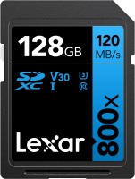 Фото - Карта памяти Lexar High-Performance 800x SD UHS-I Card BLUE Series 128 ГБ