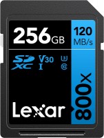 Фото - Карта памяти Lexar High-Performance 800x SD UHS-I Card BLUE Series 256 ГБ