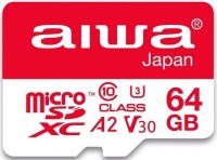 Фото - Карта памяти Aiwa microSD + Adapter 64 ГБ