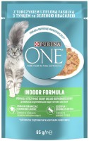 Фото - Корм для кошек Purina ONE Indoor Tuna/Green Bean 85 g 