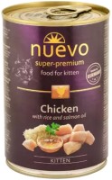 Фото - Корм для кошек Nuevo Kitten Canned with Chicken  400 g