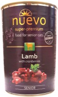 Фото - Корм для кошек Nuevo Senior Canned with Lamb  400 g