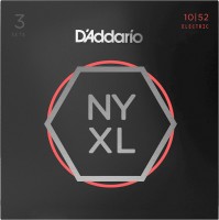 Фото - Струны DAddario NYXL Nickel Wound 10-52 (3-Pack) 