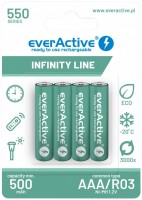 Фото - Аккумулятор / батарейка everActive Infinity Line 4xAAA 550 mAh 