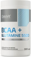 Фото - Аминокислоты OstroVit BCAA plus Glutamine 5500 300 cap 