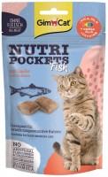 Фото - Корм для кошек GimCat Nutri Pockets Fish 60 g 