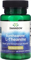 Фото - Аминокислоты Swanson Suntheanine L-Theanina 100 mg 60 cap 