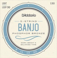 Фото - Струны DAddario Phosphor Bronze Banjo 9-20 