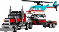 Конструктор Lego Flatbed Truck with Helicopter 31146 