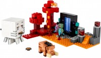 Конструктор Lego The Nether Portal Ambush 21255 