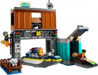 Конструктор Lego Police Speedboat and Crooks Hideout 60417 
