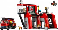 Конструктор Lego Fire Station with Fire Truck 60414 