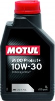 Фото - Моторное масло Motul 2100 Protect+ 10W-30 1 л