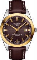 Фото - Наручные часы TISSOT Gentleman Powermatic 80 Silicium Solid 18k Gold Bezel T927.407.46.291.01 