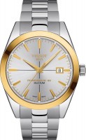 Фото - Наручные часы TISSOT Gentleman Powermatic 80 Silicium Solid 18k Gold Bezel T927.407.41.031.01 
