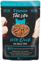 Фото - Корм для кошек Fitmin For Life Adult Duck in Sauce 85 g 