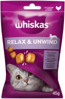 Фото - Корм для кошек Whiskas Snacks Relax and Unwind 45 g 