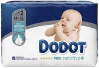 Фото - Подгузники Dodot Pro Sensitive+ 2 / 36 pcs 