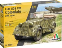 Фото - Сборная модель ITALERI Fiat 508 CM Coloniale with Crew (1:35) 