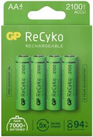 Фото - Аккумулятор / батарейка GP Recyko 4xAA 2100 mAh 