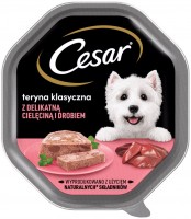 Фото - Корм для собак Cesar Classic Terrine Veal/Poultry 150 g 1 шт
