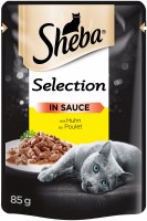 Фото - Корм для кошек Sheba Selection Chicken in Gravy 85 g 