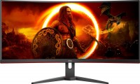 Фото - Монитор AOC CU34G2XE 34 "  черный