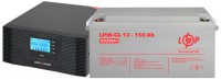 Фото - ИБП Logicpower LPM-PSW-1500VA 12V + LPM-GL 12V 150 Ah 1500 ВА