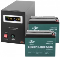 Фото - ИБП Logicpower LPY-B-PSW-500VA Plus + 2 x LP 6-DZM-50 500 ВА