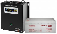 Фото - ИБП Logicpower LPY-W-PSW-1000VA Plus + LPM-GL 12V 200 Ah 1000 ВА