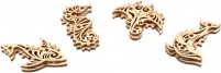 Фото - 3D пазл UGears Fidgets Pacific Ocean 70200