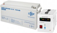 Фото - ИБП Logicpower LPY-PSW-800VA Plus + LPM-MG 12V 150 Ah 800 ВА