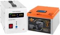 Фото - ИБП Logicpower LPY-PSW-500VA Plus + LP LiFePO4 12.8V 32 Ah 500 ВА