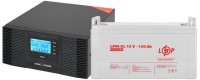 Фото - ИБП Logicpower LPM-PSW-1500VA 12V + LPM-GL 12V 120 Ah 1500 ВА