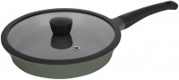 Фото - Сковородка RiNGEL Zitrone RG-2108-24/OL 24 см  оливковый