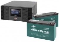 Фото - ИБП Logicpower LPM-PSW-1500VA 12V + 2 x LP 6-DZM-35 1500 ВА