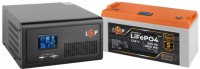 Фото - ИБП Logicpower LPE-B-PSW-1500VA Plus + LP LiFePO4 LCD 12V 200 Ah 1500 ВА