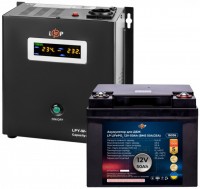 Фото - ИБП Logicpower LPY-W-PSW-800VA Plus + LP LiFePO4 12.8V 50 Ah 800 ВА