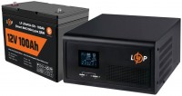 Фото - ИБП Logicpower LPE-B-PSW-430VA Plus + LP LiFePO4 12V 100 Ah 430 ВА