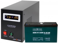 Фото - ИБП Logicpower LPY-B-PSW-500VA Plus + LP 6-DZM-35 500 ВА