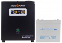 Фото - ИБП Logicpower LPY-W-PSW-500VA Plus + LPM-MG 12V 45 Ah 500 ВА