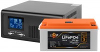 Фото - ИБП Logicpower LPE-B-PSW-430VA Plus + LP LiFePO4 LCD 12V 230 Ah 430 ВА
