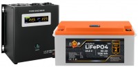 Фото - ИБП Logicpower LPY-W-PSW-2500VA Plus + LP LiFePO4 LCD 25.6V 60 Ah 2500 ВА