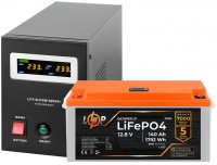 Фото - ИБП Logicpower LPY-B-PSW-800VA Plus + LP LiFePO4 LCD 12V 140 Ah 800 ВА