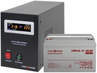 Фото - ИБП Logicpower LPY-B-PSW-1000VA Plus + LPM-GL 12V 80 Ah 1000 ВА