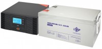 Фото - ИБП Logicpower LPM-PSW-1500VA 12V + LPM-MG 12V 250 Ah 1500 ВА